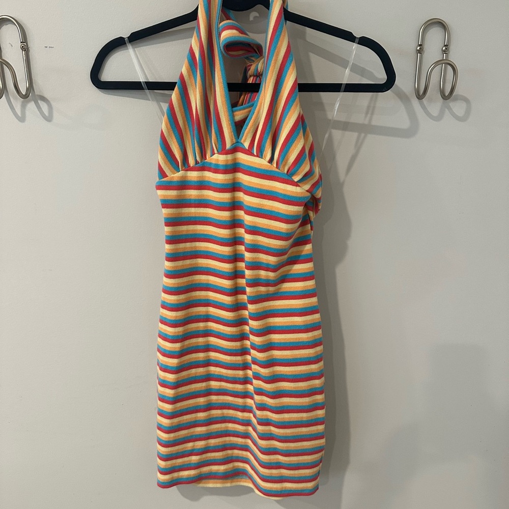 Abound Multicolor Striped Dress